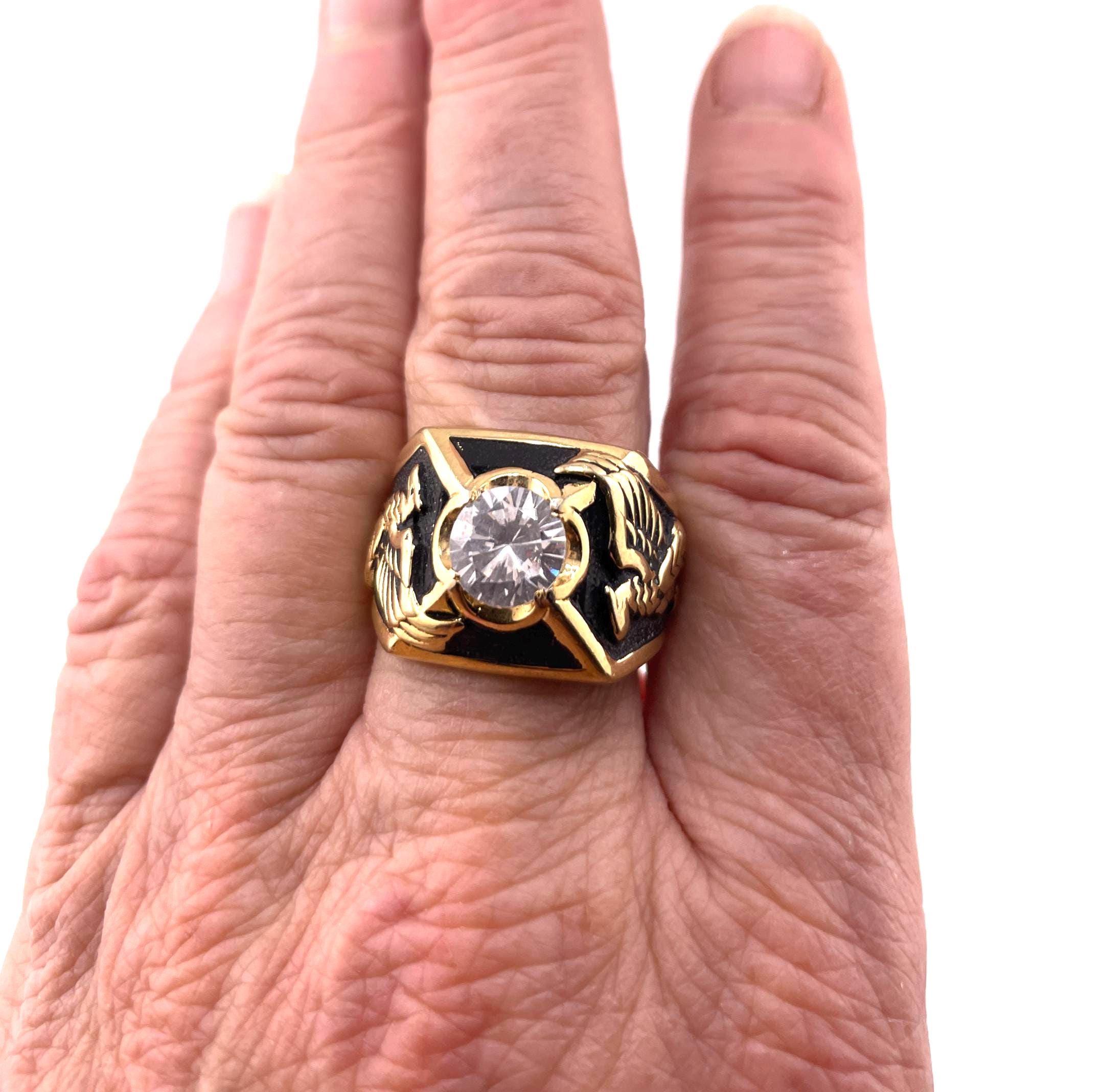 Vintage Gold Eagle Ring - Etsy - Page 5