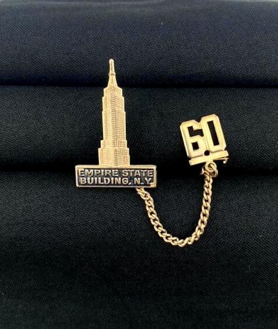 1960s Empire State Building Souvenir Pin - Etsy
