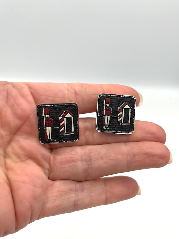 Vintage British Royal Guard Cuff Links