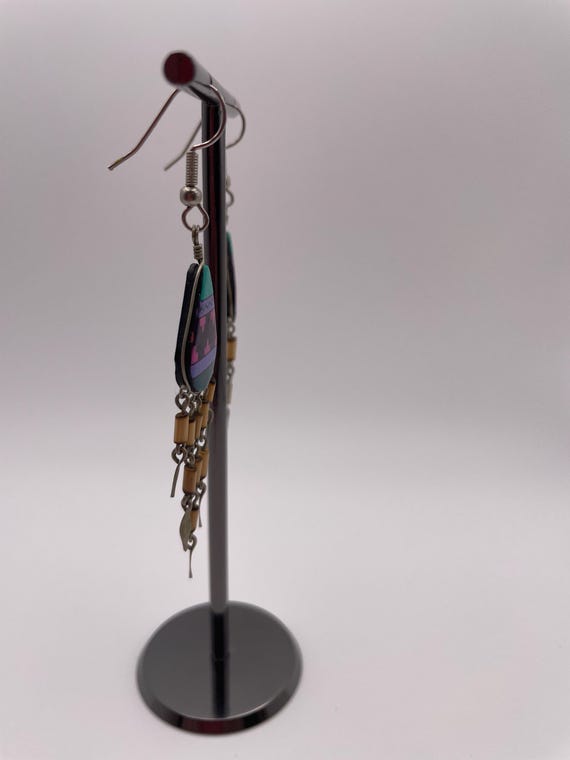 Vintage Peruvian Dangle Earrings - image 6