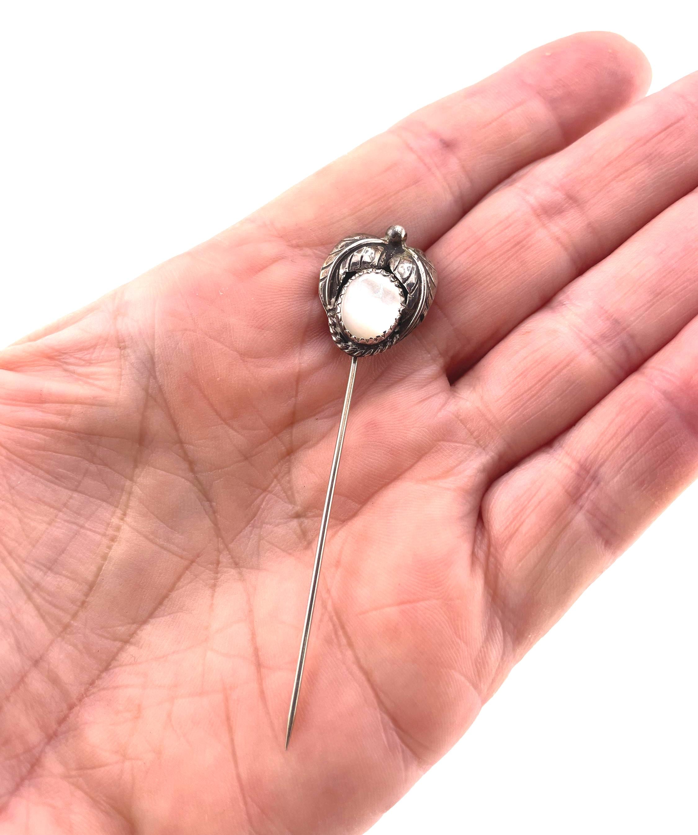 Antique Victorian Pearl Stick Pin - Etsy