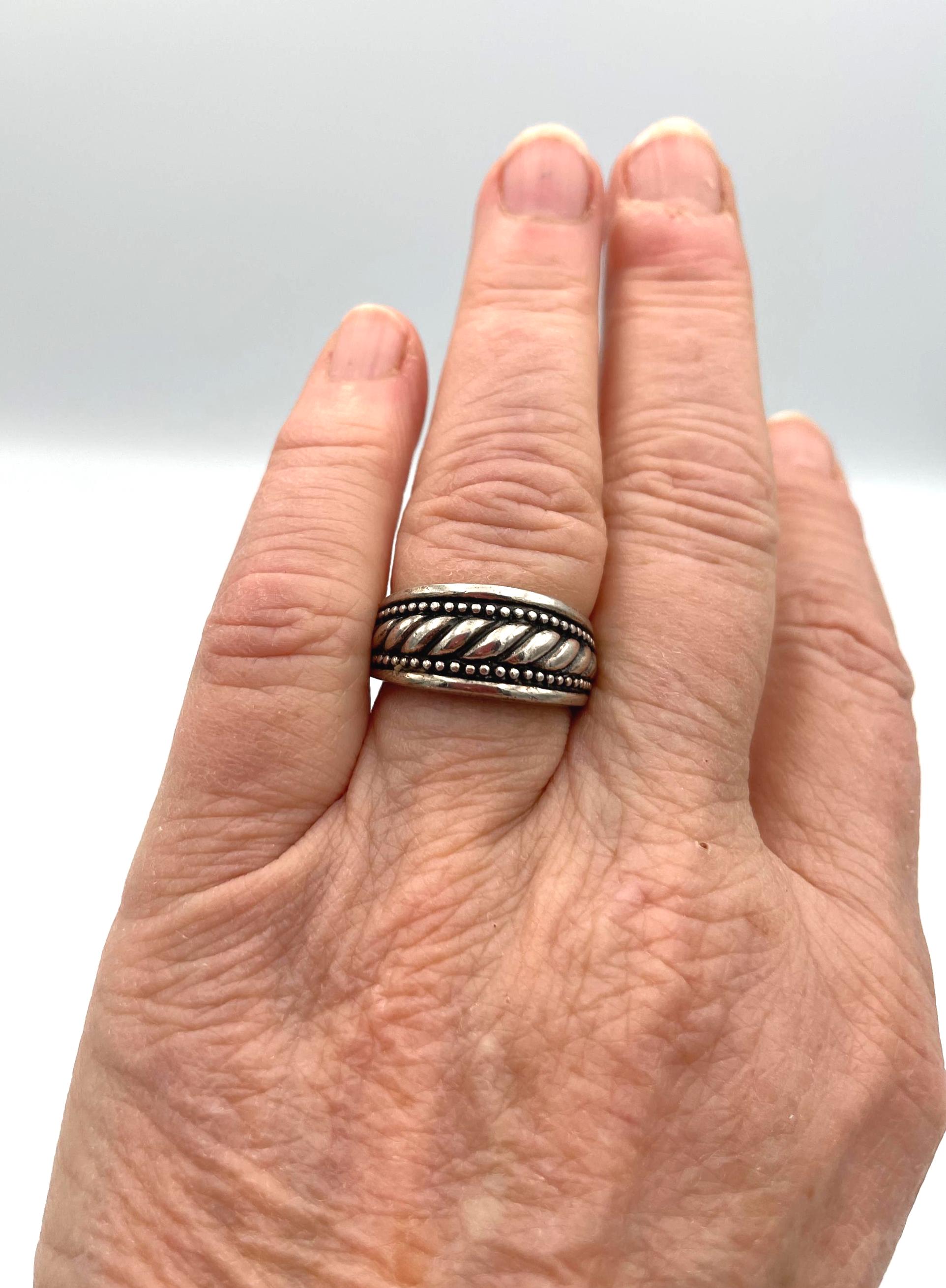 アルト ALT 4.0 ring silver （silver925） Vintage NF Chapal-zenray Sterling Silver Ring - Etsy