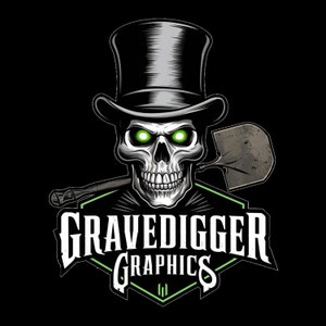 Gravedigger Graphics Logo