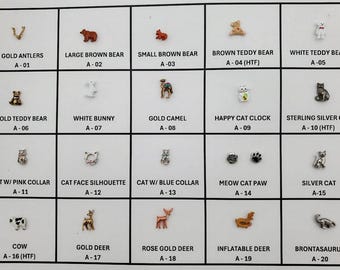 1.A - ¡DIJES! ¡COLECCIÓN DE ANIMALES! Auténtico búho de origami, a menos que el artículo contenga *asteriscos* en la descripción. Muchos son difíciles de encontrar (htf)