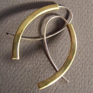 Minimal Earrings 2 inches long