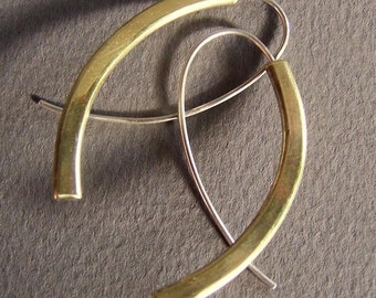Minimal Earrings 2 inches long