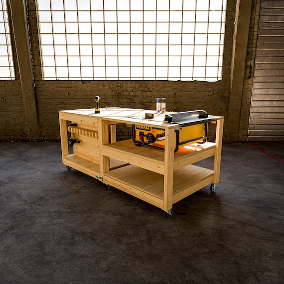 Router Table - Table Saw Workbench Plans - Digital Build Plans