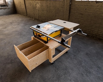 Mobile Flip Top Miter Saw Workbench Plans (digital Build Plans) - Etsy  Australia, image size:340x270