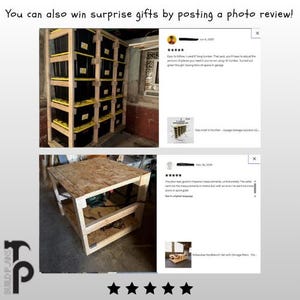 Garage Organization - DIY Storage Bins - 5x1 - 27 Gallon - Digital Build Plans image 13