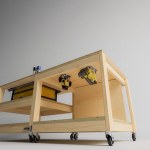 Router Table - Table Saw Workbench Plans - Digital Build Plans
