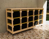27 Gallon Tote Rack DIY Shelf Plans – Garage Storage (Digital Build Plans)