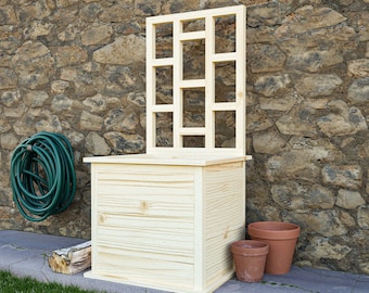 Planter Box Plans - 24.5"x23"x52"- Plant Stand Tall - Digital Build Plans