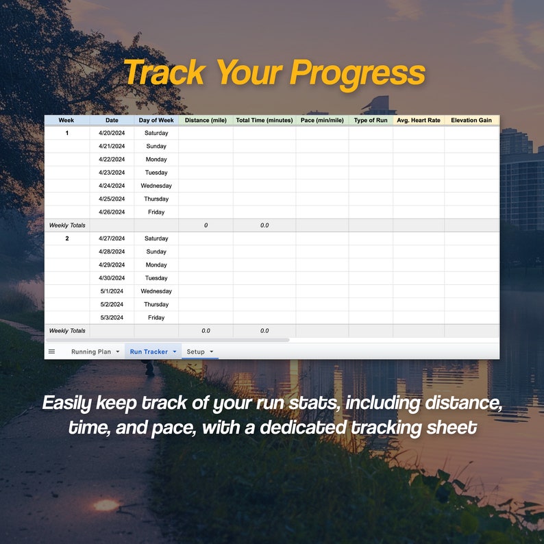 Customizable 12-week Dynamic Running Plan | Progressive Training ...