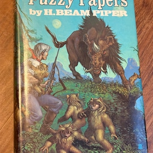 Jack The Fuzzy Papers 1964 Vintage Hardcover Sci-Fi Book Science Fiction