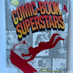 Comic Book Super Stars 1993 Vintage Hardcover Book