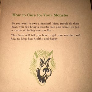 How To Care For Your Monsters