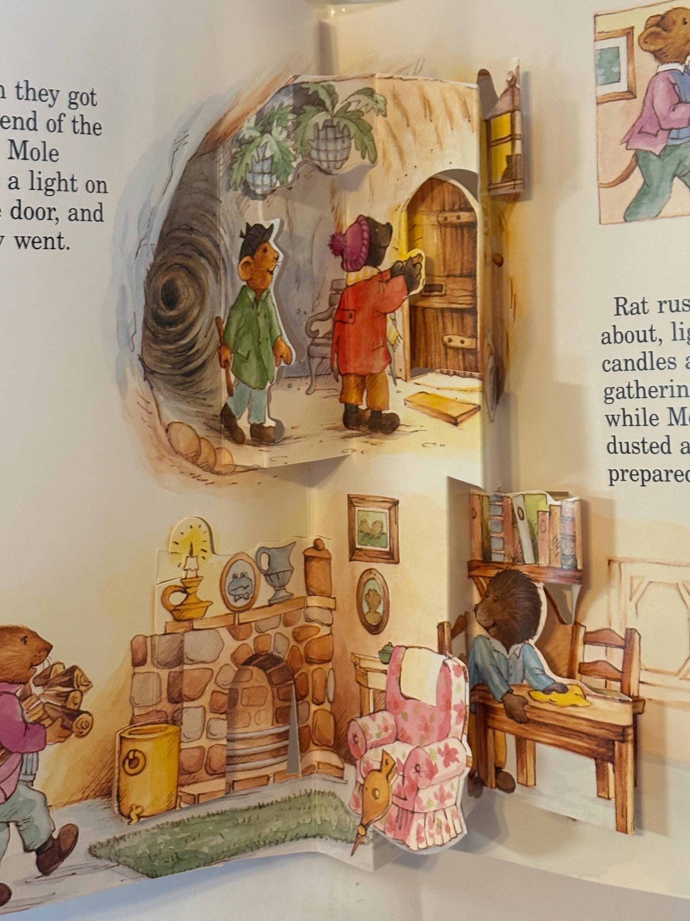 1988 the Wind and the Willows Home Sweet Home A Pop up Book Vintage ...