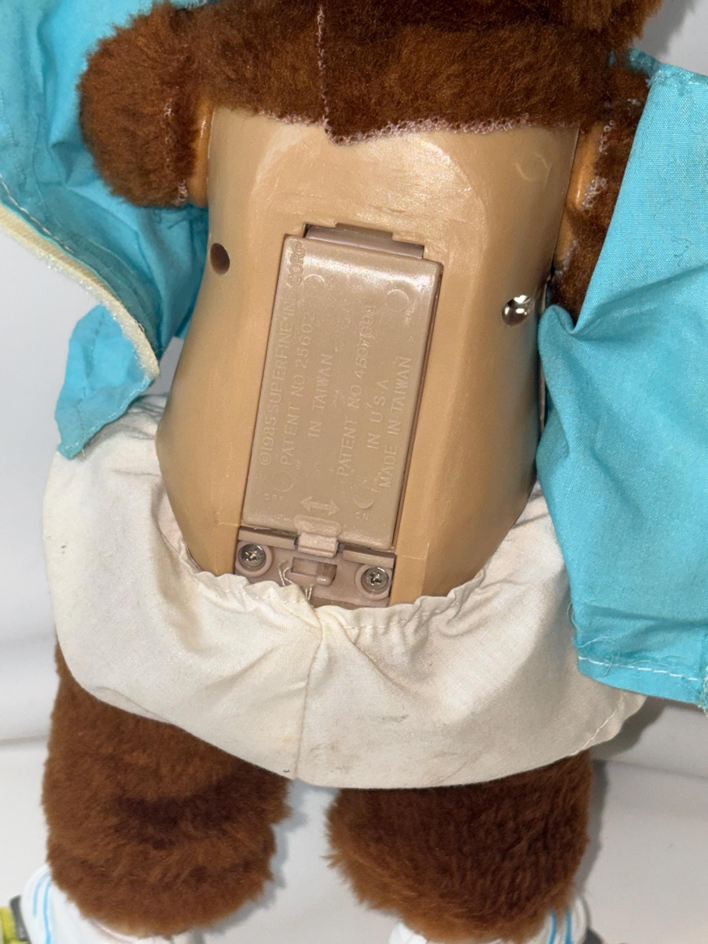 1983 RINGO Roller Skating Monkey Tested Plays Music - Etsy