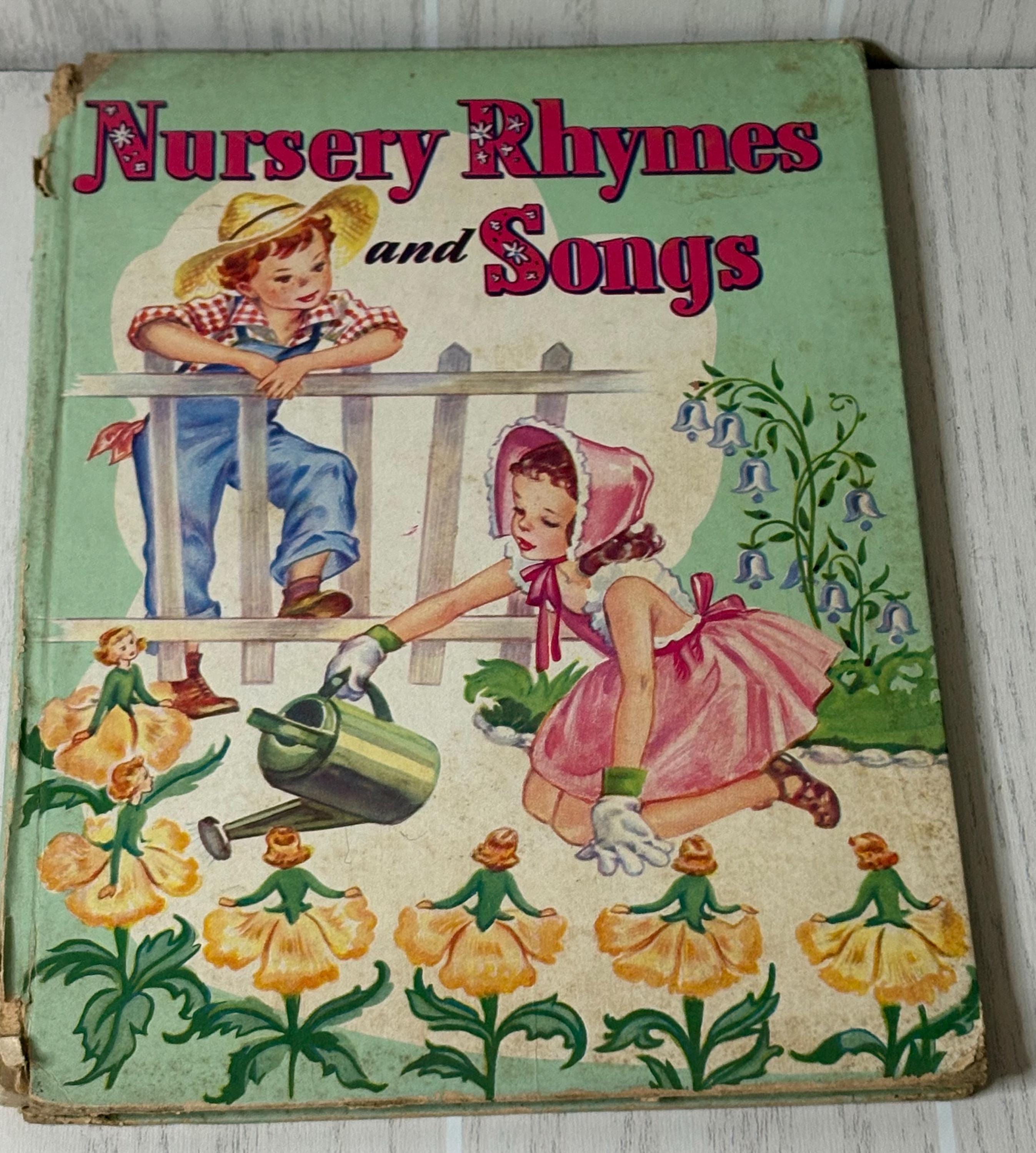 Vintage Children's Song Book - Etsy