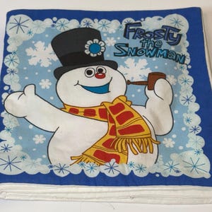 Frosty The Snowman Cloth Book Vintage Children’s Book Vintage Christmas