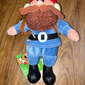 New Rare Vintage plush Yukon Cornelius Stuffins CVS Rudolph Misfit Toys Christmas