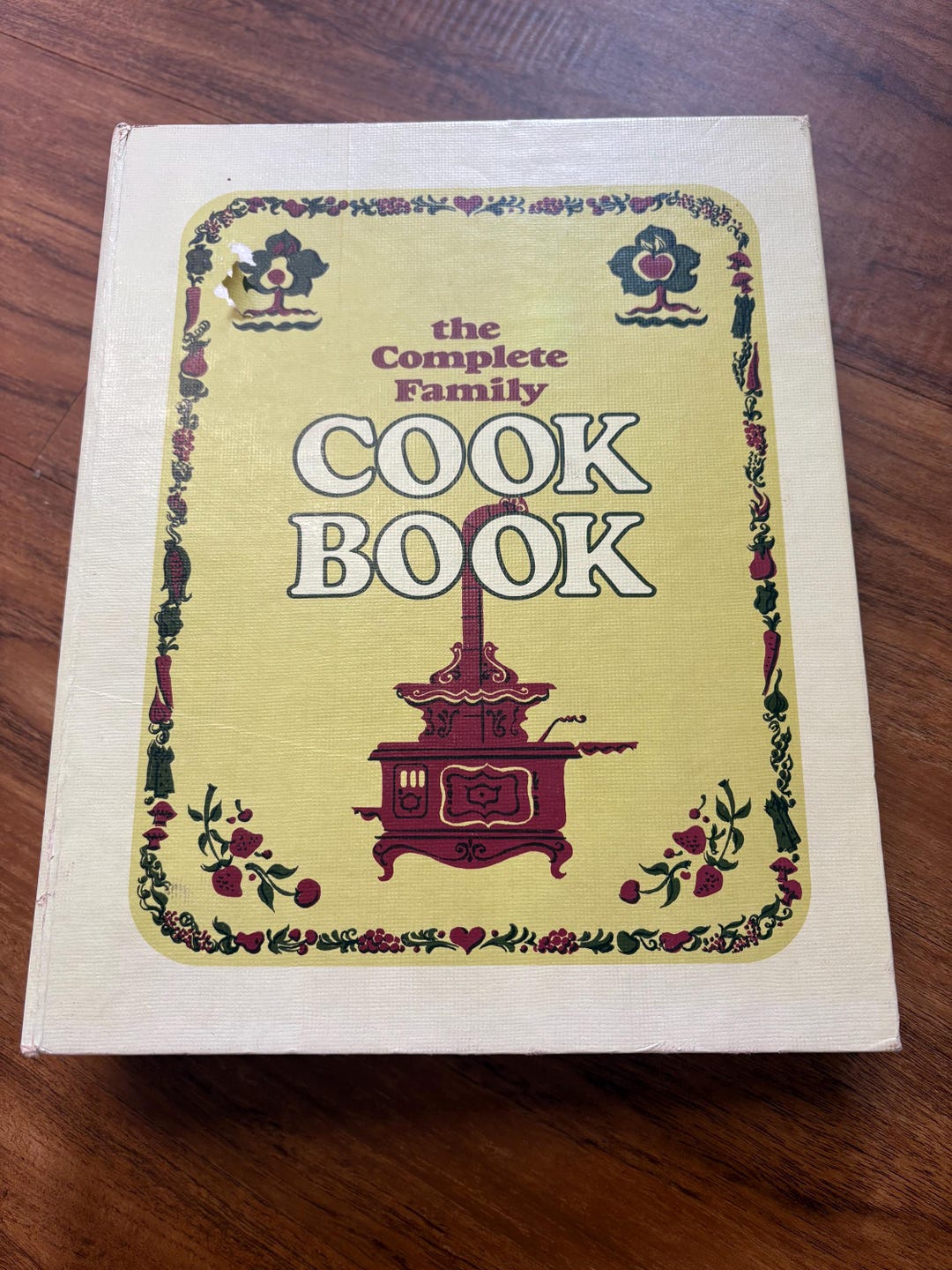 1969 Vintage Cook Book. Complete Family Cookbook Three Ring Binder ...