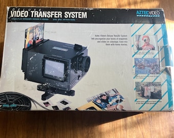 Vintage Aztec Deluxe Video Transfer System AZVC5 Photos & Film to