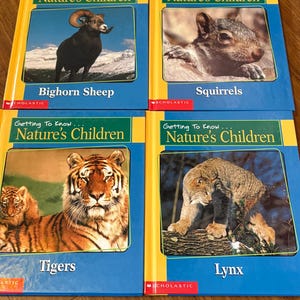 22 Vintage Children’s Books Getting to know nature children’s vintage book lot animal books, homeschool science