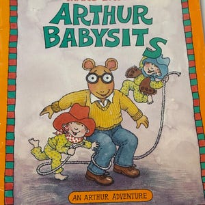 Arthur Babysits 1993 Vintage Children’s Book