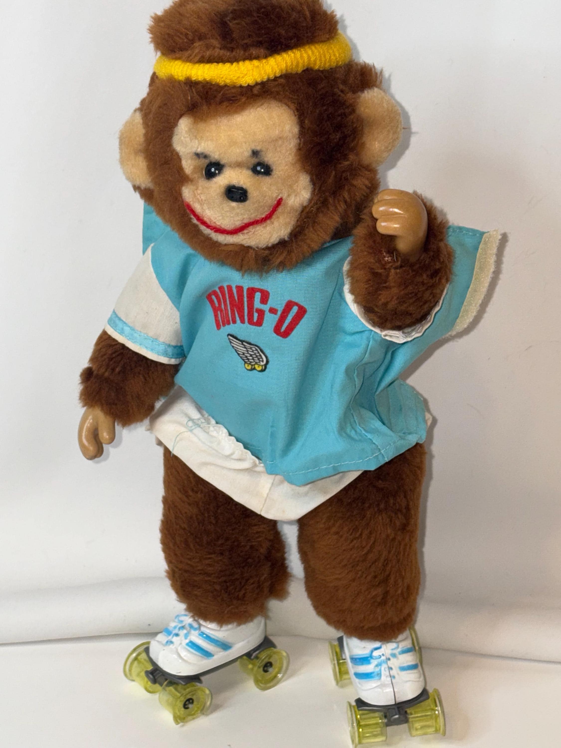 1983 RINGO Roller Skating Monkey Tested Plays Music - Etsy