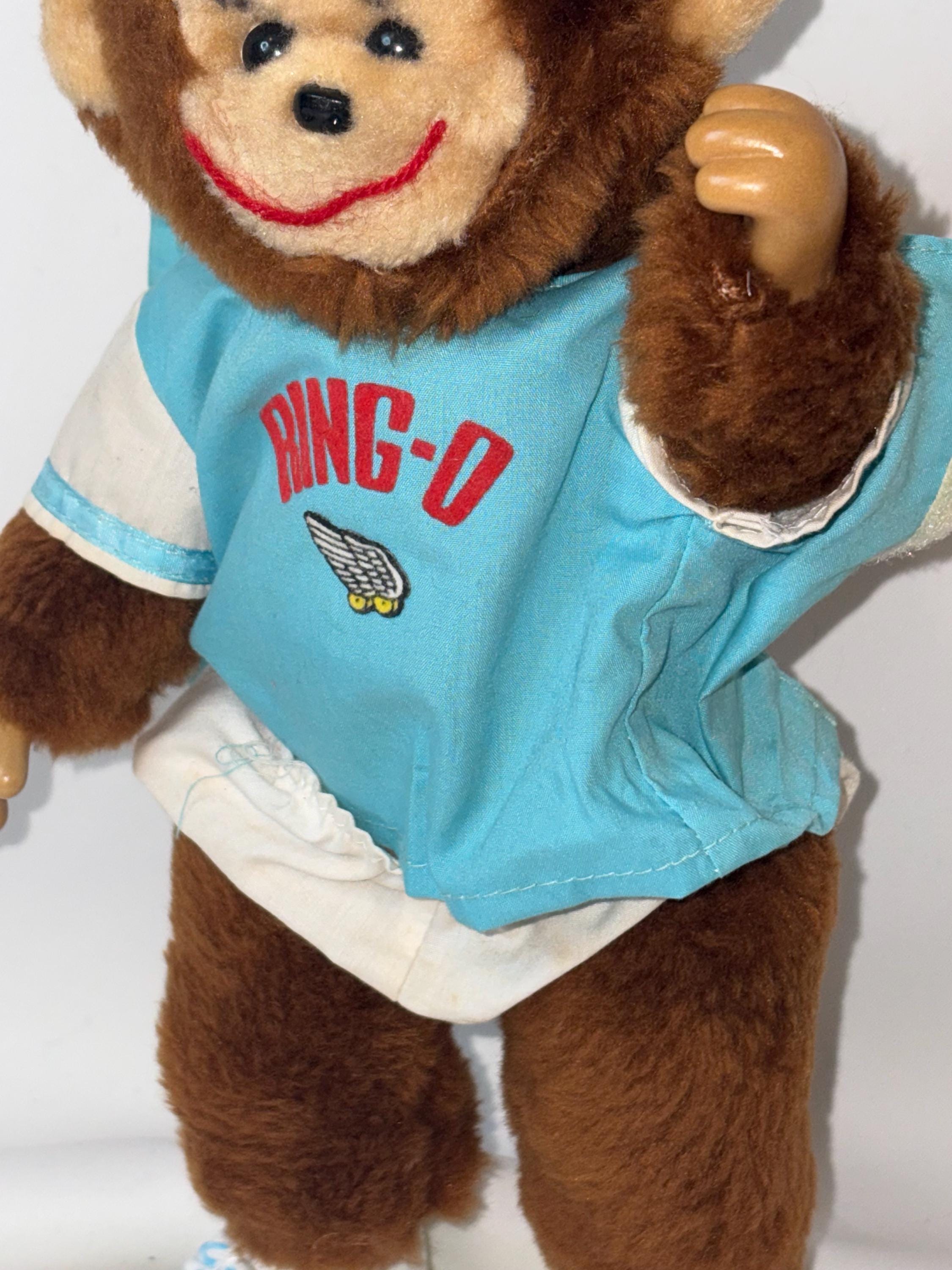 1983 RINGO Roller Skating Monkey Tested Plays Music - Etsy