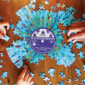 Vinyl Record- 244 Piece Round Jigsaw Puzzle