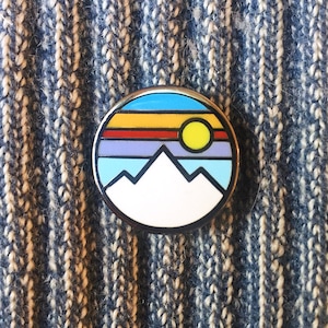 Mountain - Hard Enamel Pin