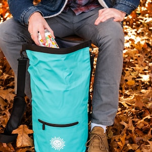 Opvouwbare reiskoeltas: draagbare geïsoleerde tas van 15 liter