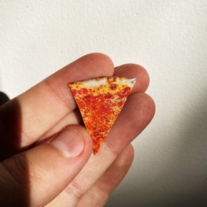 New York Slice - Full Color Enamel Pizza Pin