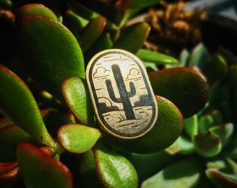 Saguaro - Hard Enamel Lapel Pin