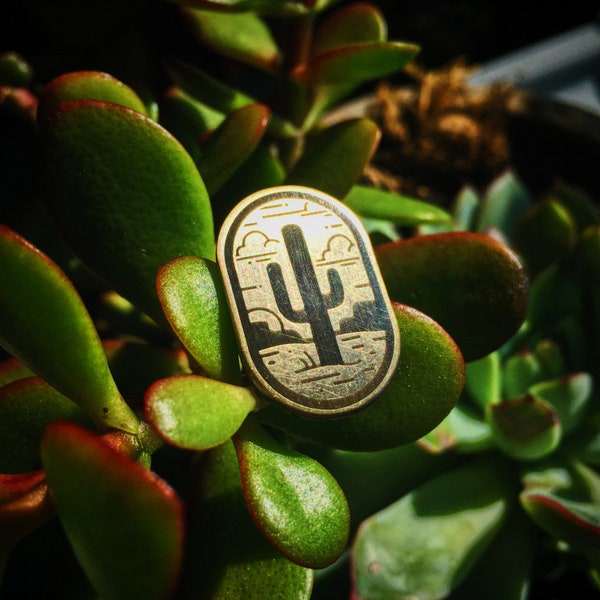 Saguaro - Hard Enamel Lapel Pin