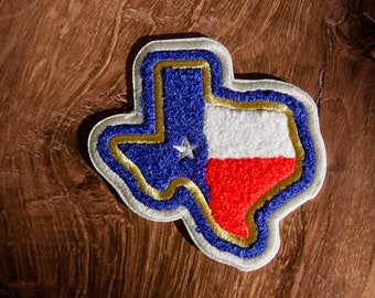 Texas Flag Chenille Patch