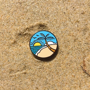 Vacation - hard enamel pin