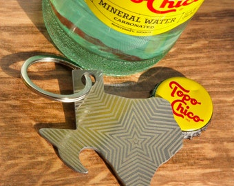 Texas Bottle Opener Keychain