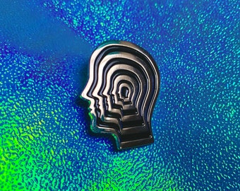 Transcend - enamel pin