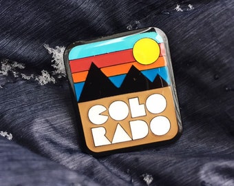 Colorado - soft enamel lapel pin