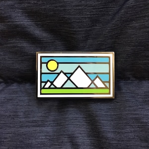 Range - Hard Enamel Pin