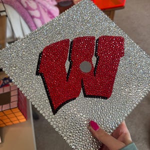 Custom Rhinestone Graduation Cap Topper - Etsy