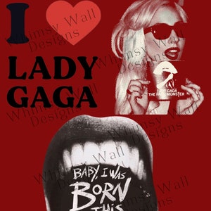 Lady gaga poster - Etsy 日本
