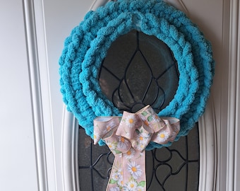 Spring Yarn Wreath