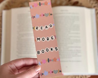 Read More Books Bookmark | Swiftie Friendship Bracelet Bookmark