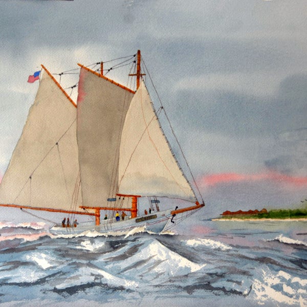 W. A.J. Meerwald Off Cape May