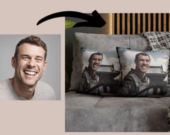 Custom Samurai Theme Pillowcase Face Swap