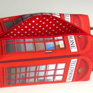 MADE TO ORDER British Telephone Box, Boxy Bag image 3
